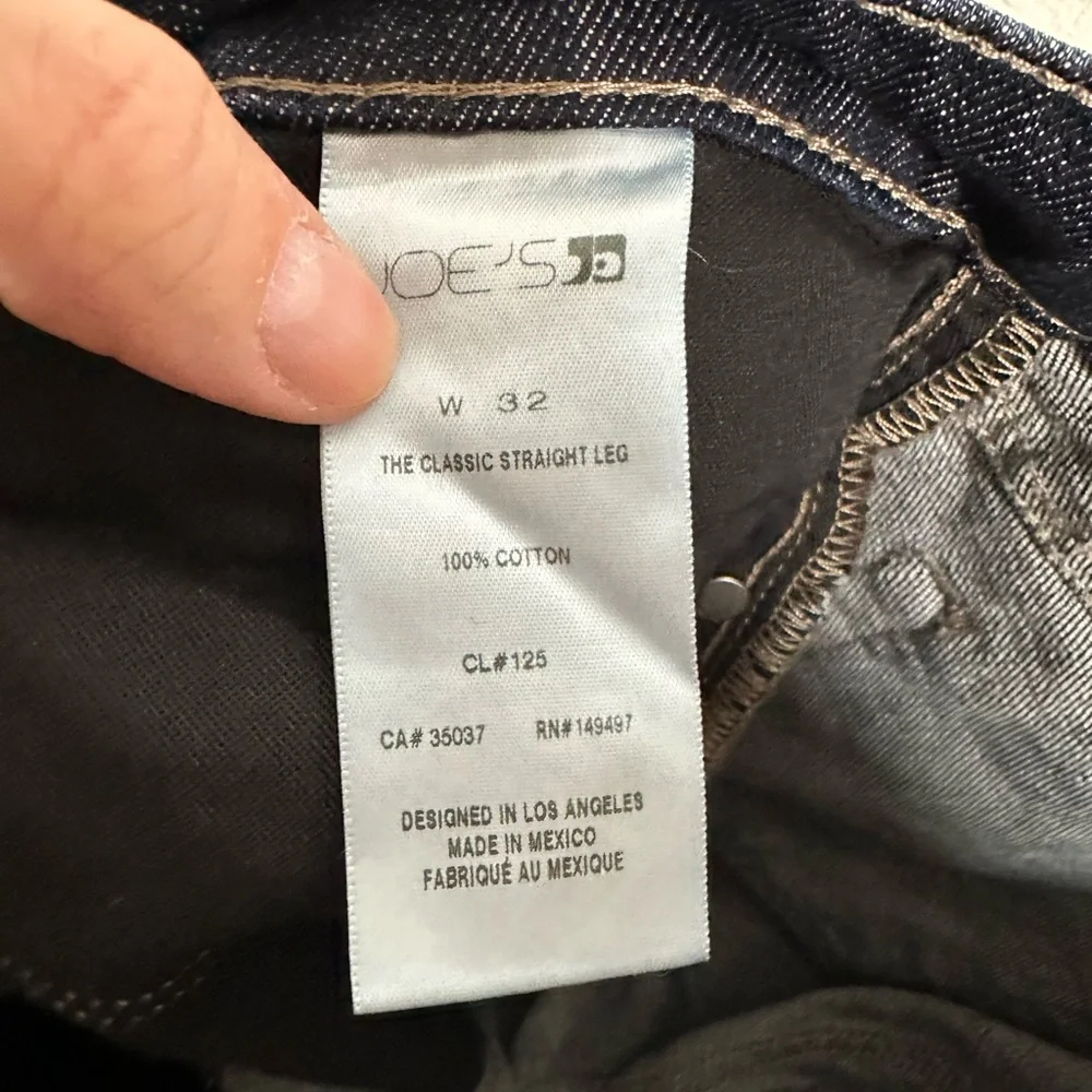 Joe's Jeans Men's the‎ Classic Straight Leg Jean Dark Wash Blue 32